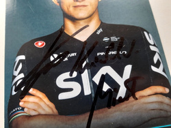 Zdjęcie Michał Kwiatkowski (kolarstwo) z oryginalnym autografem