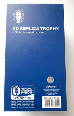 Replika trofeum UEFA Euro 2024 Niemcy, 18,5 cm (produkt oficjalny)