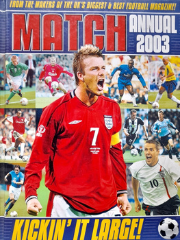 Oficjalny Rocznik 2003 Magazyn Match (Wielka Brytania)
