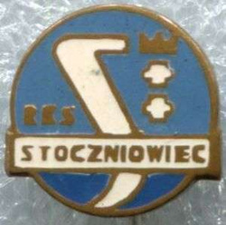 Odznaka Stoczniowiec Gdańsk (PRL, emalia)