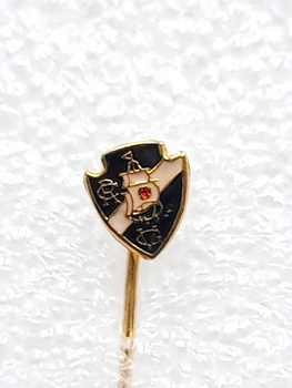 Odznaka CR Vasco da Gama Rio de Janeiro mała (Brazylia, lakier)