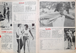 Miesięcznik Lekkoatletyka Rocznik 1976 (10 numerów, brak nr 7 i 12)