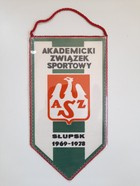 Proporczyk AZS Słupsk 1969-1978 (PRL)