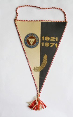Proporczyk 50 lat RKS Garbarnia Kraków