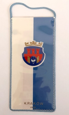 Proporczyk 70 lat GTS Wisła Kraków 1906-1976