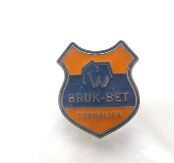 Odznaka Bruk-Bet Termalica Nieciecza herb (produkt oficjalny, lakier)
