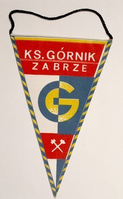 Proporczyk KS Górnik Zabrze (PRL)