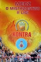 Program Korona Kielce - RKS Radomsko II liga (16.04.2005)