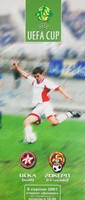 Program CSKA Kijów - FC Jokerit Helsinki, eliminacje Puchar UEFA (09.08.2001)
