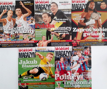 Magazyn Przegląd Sportowy 2011 (zestaw 5 numerów)