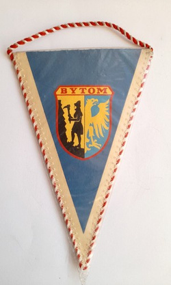 Proporczyk GKS Szombierki Bytom mały (PRL)