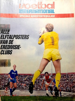 Magazyn Eredivisie 1986-87 Plakaty drużyn (Voetbal International - wydanie specjalne)