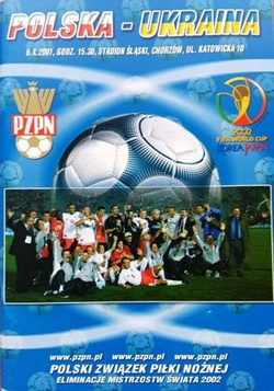 Program Polska - Ukraina Eliminacje Mistrzostw Świata 2002 (6.10.2001)