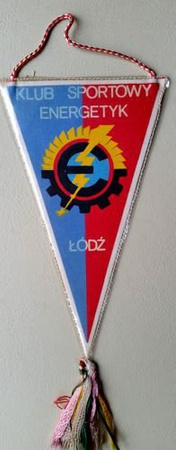 Proporczyk KS Energetyk Łódź (stary)