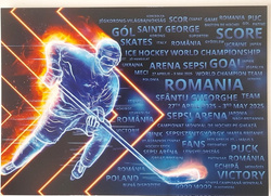 Pocztówka Mistrzostwa Świata 2025 w hokeju na lodzie, Dywizja I Grupa A (produkt oficjalny) 