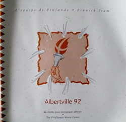Reprezentacja Finlandii na XVI Zimowe Igrzyska Olimpijskie Albertville 1992