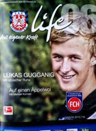 Program FSV Frankfurt - 1.FC Heidenheim 2.Bundesliga (02.10.2015)