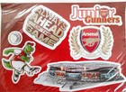 Naklejki Arsenal Londyn - stadion, herb, piłkarze, maskotka, 11 sztuk (produkt oficjalny) 