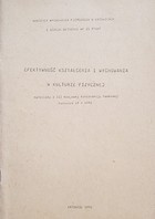 Efektywność kształcenia i wychowania w kulturze fizycznej (AWF Katowice)