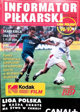 Informator Piłkarski Liga Polska 1996-97