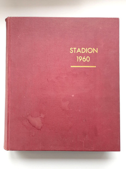 Tygodnik Stadion Czechosłowacja Rocznik 1960 (kompletny 52 numery, oprawiony)