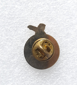 Odznaka CS Saulnes (Francja, lakier)