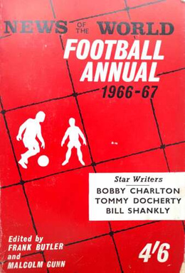 Rocznik Piłkarski 1966-1967 News of the World (Wielka Brytania)
