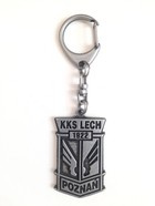 Brelok KKS Lech Poznań herb, dwustronny (produkt oficjalny)