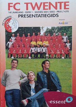 FC Twente. Oficjalny przewodnik na sezon 2001/2002 (Holandia)