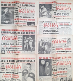 Gazeta Przegląd Sportowy Igrzyska Olimpijskie Meksyk 1968 (19 numerów)