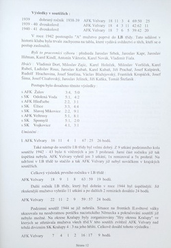 80 lat Slovan Velvary 1919-1999 (Czechy)
