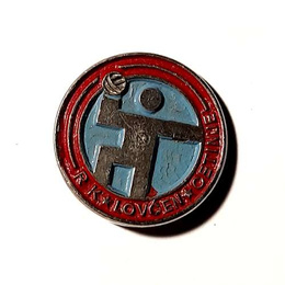 Odznaka RK Lovcen Cetinje piłka ręczna (Czarnogóra, sygnowana)