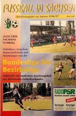 Skarb kibica Futbol w Saksonii sezon 1996-1997