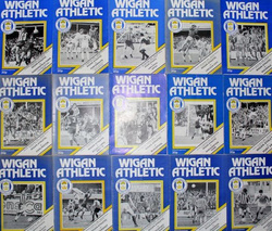 Programy Wigan Athletic sezon 1979-1980 (15 sztuk)