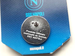 Odznaka SSC Napoli (produkt oficjalny, sygnowana)