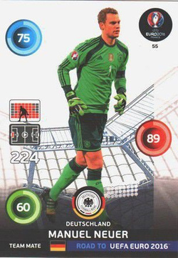 Manuel Neuer - Niemcy (nr 55 - Team Mate)