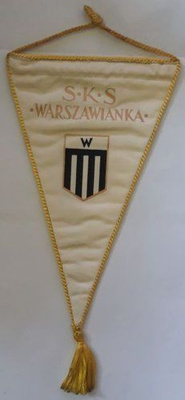 Proporczyk SKS Warszawianka Warszawa