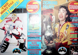 Magazyn Stadion 1992 (Czechosłowacja; 2 numery)