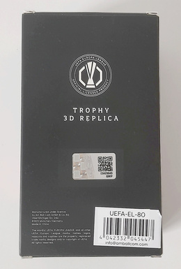 Replika miniatura Pucharu Liga Europy UEFA (oficjalny produkt) 8 cm