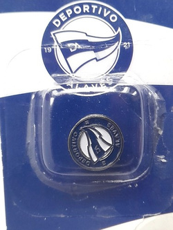 Odznaka Deportivo Alaves herb (produkt oficjalny)