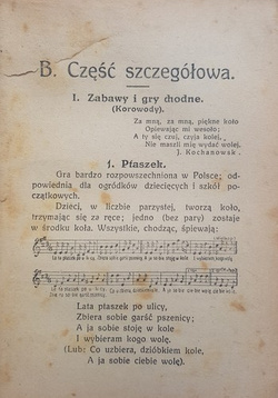 Zabawy i gry ruchowe dzieci i młodzieży (1919)