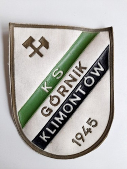 Naszywka KS Górnik Klimontów herb (PRL)