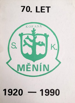 70 lat piłki nożnej SK Menin 1920-1990 (Czechy)