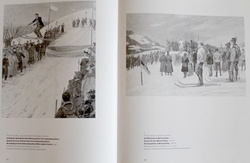 Sporty narciarskie w sztuce pięknej