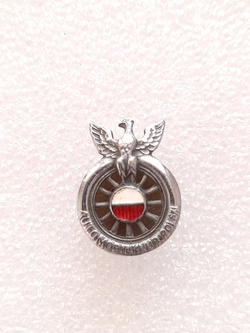 Odznaka Automobilklub Polski (PRL, emalia, na śrubę)