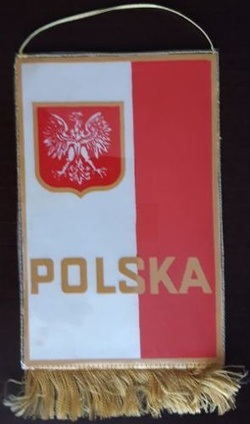 Proporczyk GKS Naprzód Janów hokej na lodzie