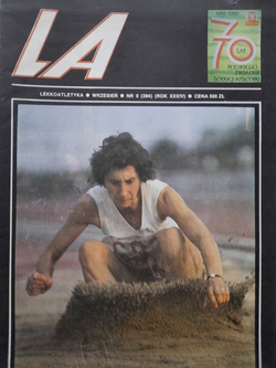 Miesięcznik Lekkoatletyka 1989 (9 numerów)