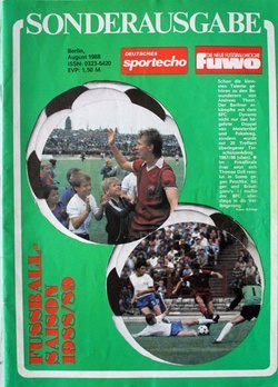 Skarb Kibica Oberliga i Die Liga 1988/1989 (Deutsches Sportecho i Neue Fussballwoche)