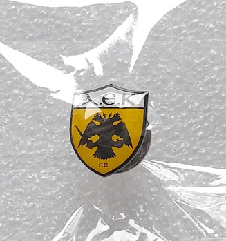 Odznaka AEK Ateny herb (produkt oficjalny)