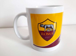 Kubek AS Roma herby i nazwa (produkt oficjalny)